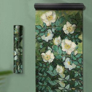 Flower Design Exercise Mat